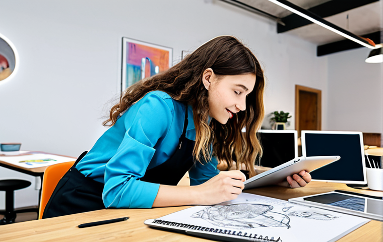 디지털 장인 문화의 글로벌 트렌드 - Thriving Online Business**

"A Latina entrepreneur, fully clothed in business casual, modest clothin...