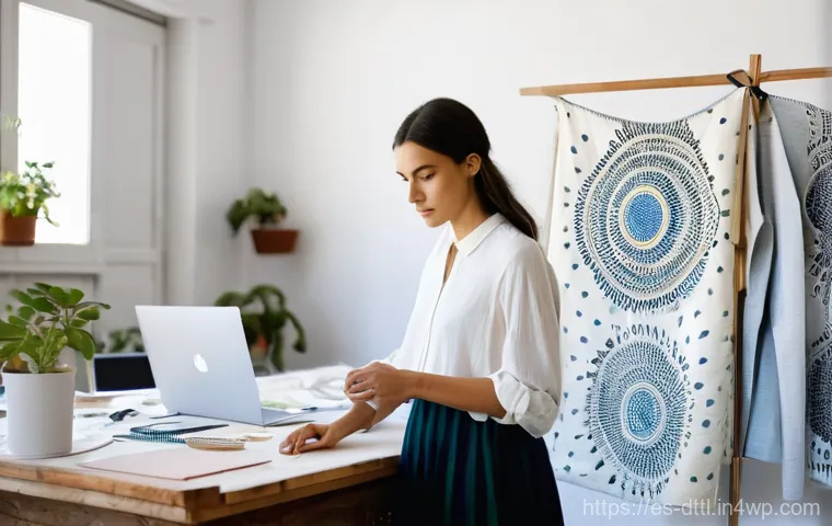 디지털 장인 문화와 사회적 미션 - **"A Spanish artisan in a sun-drenched pottery studio in Talavera, hands covered in clay, smiling as...